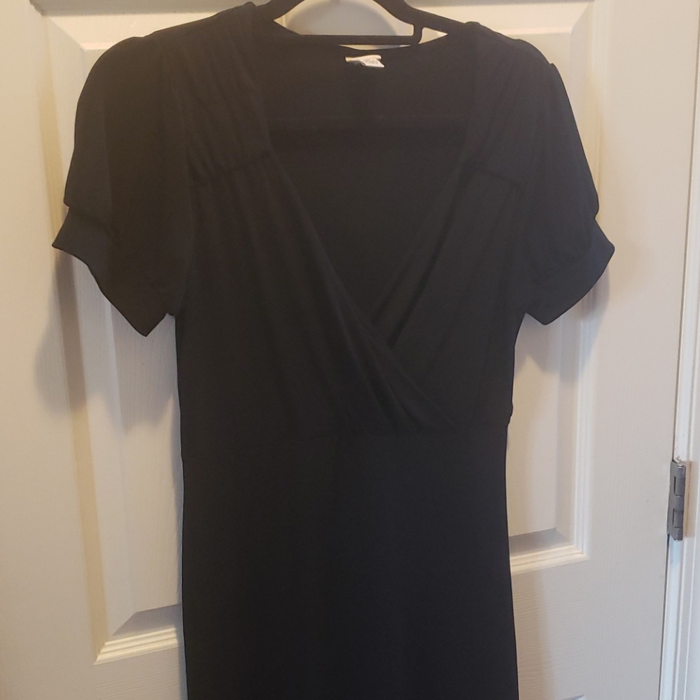 Black dress with no belt